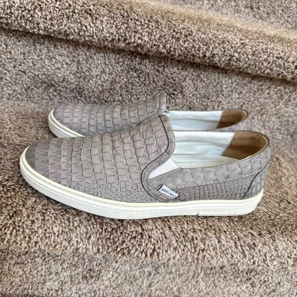 Jimmy Choo Men’s Croc-Embossed Gray Loafers main image 9